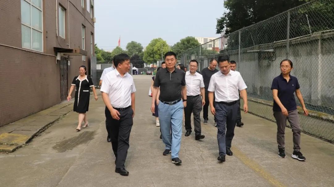 省永利集团集团向导带队调研锦弘集团文印中心保密命题阅卷印制基地